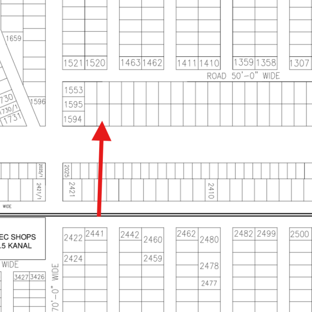 Excellent Location 1 Kanal Residential Plot Is Available For Sale In DHA Lahore Phase 7-1