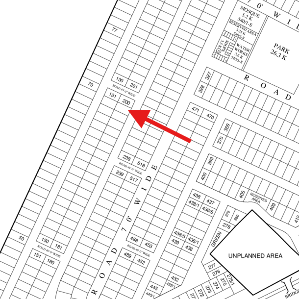 Next To Corner 1 Kanal Top Location Plot For Sale In DHA Lahore Phase 8 Block S-1