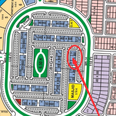10 Marla Commercial Plot Is Available For Sale In B-17 Block F Islamabad