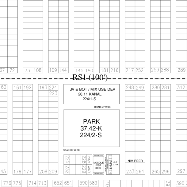 Corner Excellent Location 1 Kanal Plot Available For Sale In DHA Lahore Phase 7-1