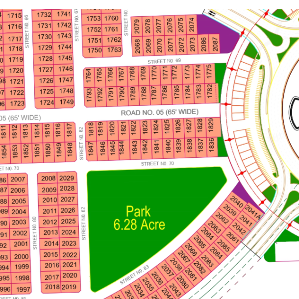 Ideal Location 1 Kanal Prime Location Plot For Sale In DHA Multan-1