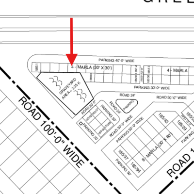 4 Marla Prime Location Commercial Plot Available For Sale In DHA Lahore Phase 6