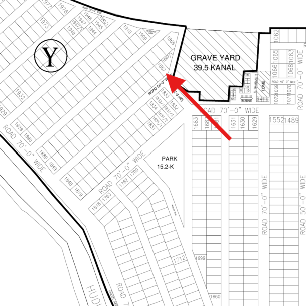 Direct Deal 1 Kanal Plot Available For Sale In DHA Lahore Phase 7-1