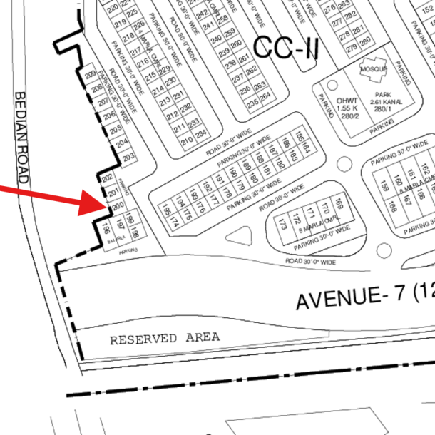 DHA Phase 6 Affordable Price 4 Marla Commercial Plot Available For Sale-1