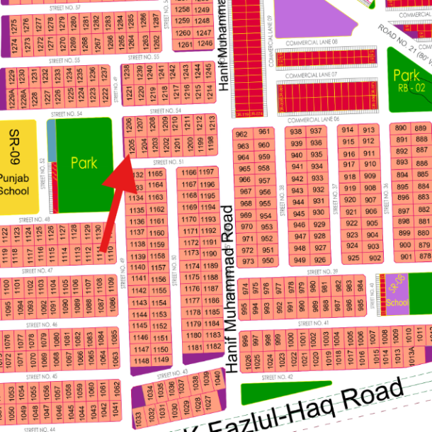 Low Price 1 Kanal Plot Available for Sale In DHA Multan Phase R-1