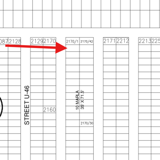 Next To Corner 10 Marla Residential Plot Available For Sale In DHA Lahore Phase 7 Block U-1