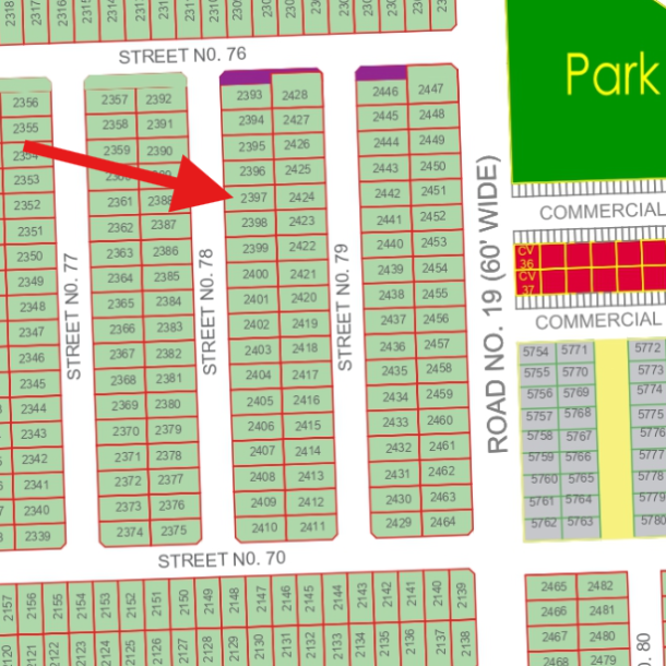 Ideal Location 5 Marla Plot Available For Sale In DHA Multan Sector V-1