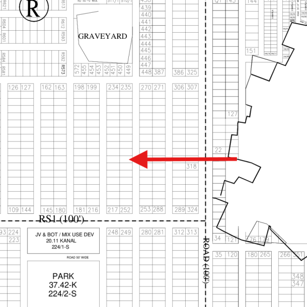 Reasonable Price 1 Kanal Plot Available For Sale In DHA Lahore Phase 7-1
