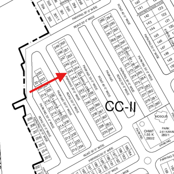 Reasonable Price 4 Marla Commercial Plot Available For Sale In DHA Lahore Phase 6-1