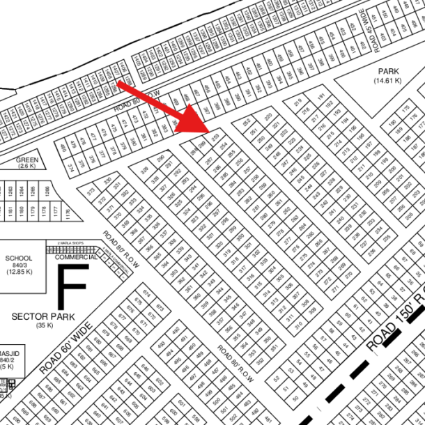 Corner 1 Kanal Residential Plot Available For Sale In DHA Lahore Phase 7-1