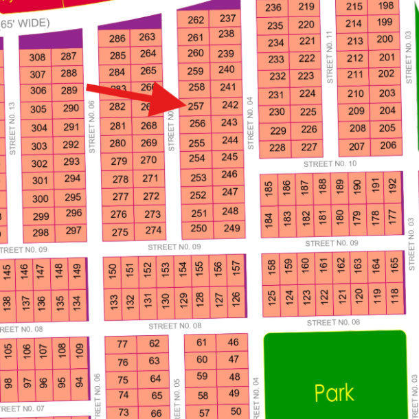 Low Price 1 Kanal Plot Available For Sale In DHA Multan Sector D-1