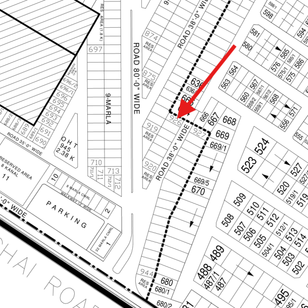 Affordable 9 Marla Plot Available For Sale In DHA Lahore Phase 4-1