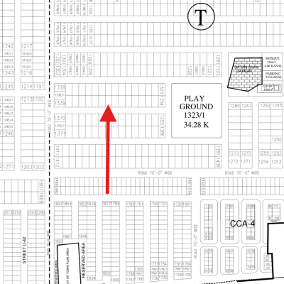 Direct Deal Price 1 Kanal Plot Is Available For Sale In DHA Lahore Phase 7
