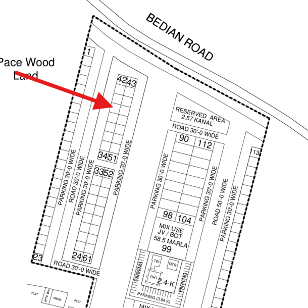 4 Marla Commercial Plot Available For Sale In DHA Lahore Phase 9 Town-1
