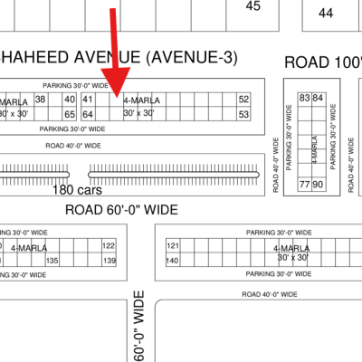 On 100 Feet Road Best Location 4 Marla Commercial Plot Available For Sale In DHA Lahore Phase 8