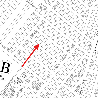 Top Location 5 Marla Plot Available For Sale In DHA Lahore Phase 9 Town
