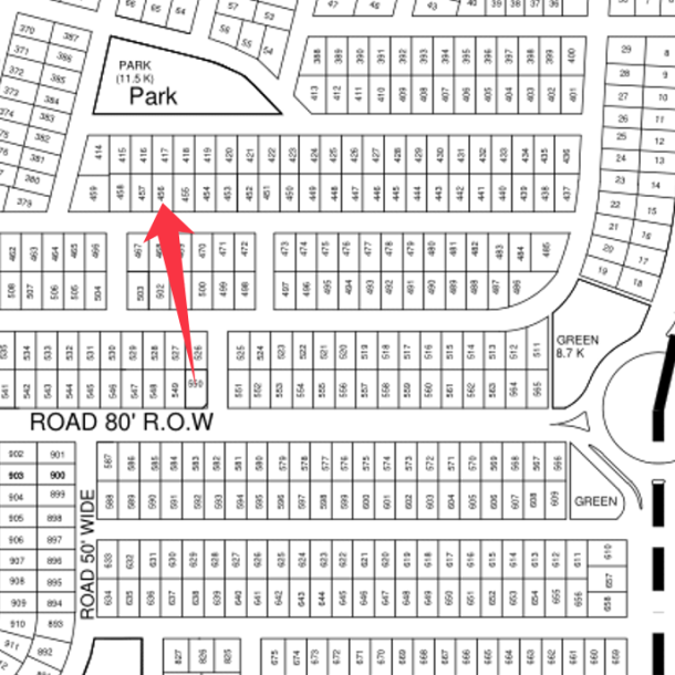 Affordable Price 1 Kanal Plot Available For Sale In DHA Lahore Phase 9 Prism-2