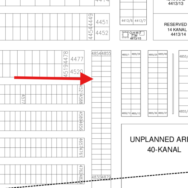 Excellent Location 8 Marla Residential Plot Available For Sale In DHA Lahore Phase 9 Town Block C-1