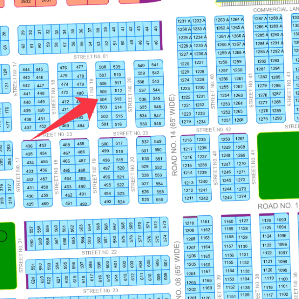 Top Location 1 Kanal Plot Available For Sale In DHA Multan-1