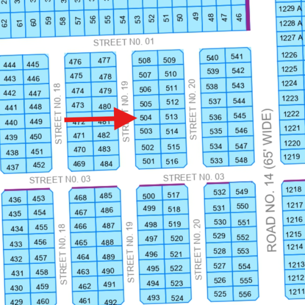 Investor Rate 10 Marla Plot For Sale In DHA Multan Phase U-1