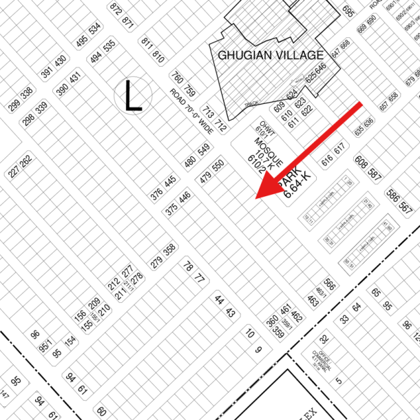 DHA Phase 6 Block L 1 Kanal Prime Location Plot Available For Sale-1