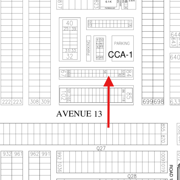 DHA Phase 7 Block CCA1 Best Location 4 Marla Commercial Plot Is Available For Sale In-1