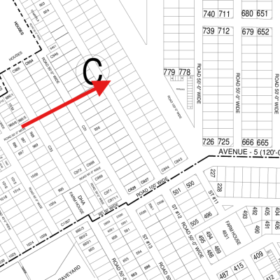 Best Location 1 Kanal Plot Available For Sale In DHA Lahore Phase 6 Block C