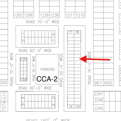 Top Location 8 Marla Commercial Plot Available For Sale In DHA Lahore Phase 7