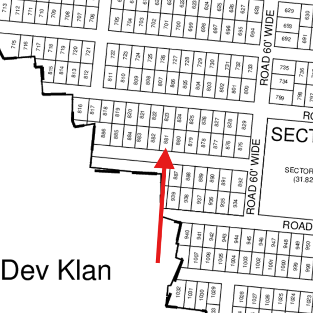 Low Price 1 Kanal Residential Plot Available For Sale In DHA Lahore Phase 9 Prism Block D-1
