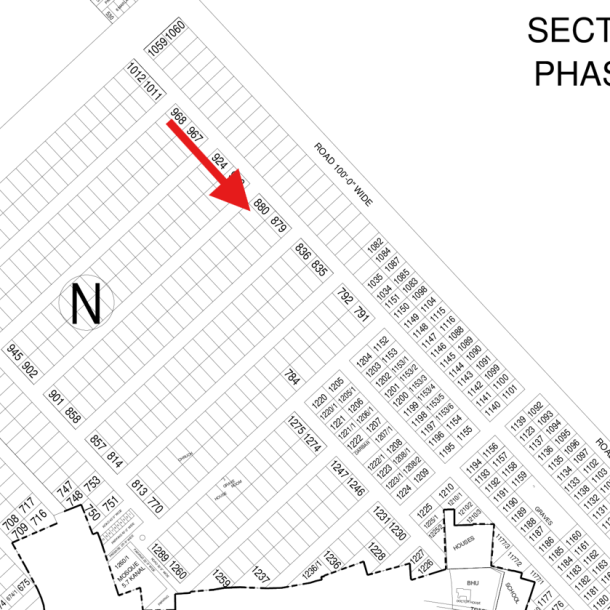 Top Location Plot Available For Sale In DHA Lahore Phase 6-1