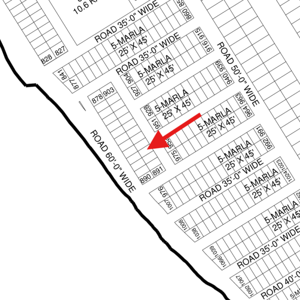 Lowest Price Plot Of DHA Lahore Phase 8 Available For Sale Block Z5-1