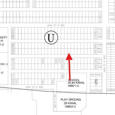 DHA Phase 7 Best Price 1 Kanal Residential Plot Available For Sale