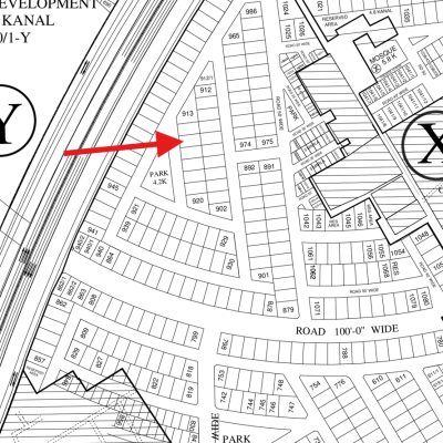 Reasonable Price Top Location 1 Kanal Plot Available For Sale In DHA Lahore Phase 8