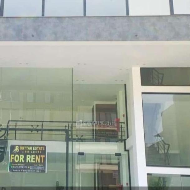 4 Marla brand New Commercial Plaza Ground+ Basement For Rant-1