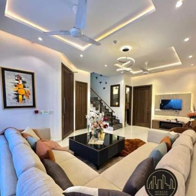 Prime Location Fully Furnished Beautiful 5 Marla House Available For Rent In DHA Lahore Phase 6