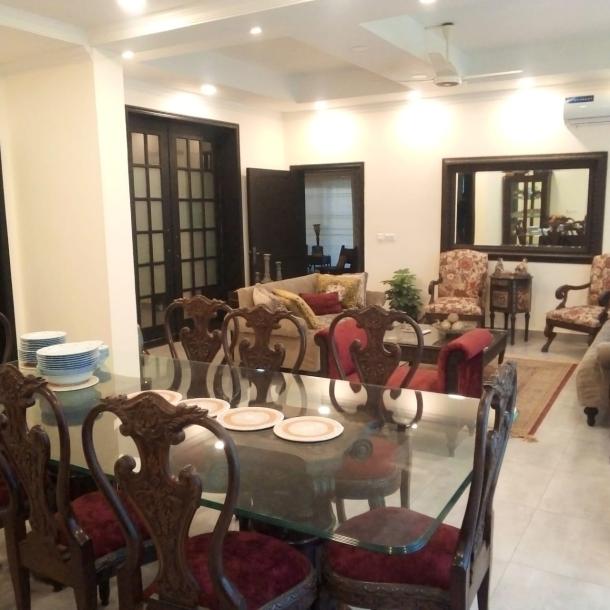 Spanish Design 1 Kanal Full Furnished House For Rent In DHA Lahore-7