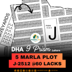 5 Marla Reasonable Price Plot For Sale In DHA Lahore Phase 9 Prism