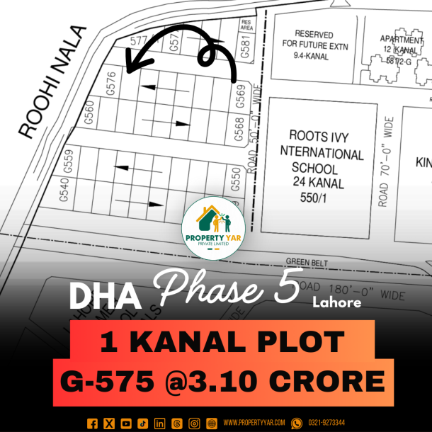 Top Location 5 Marla Plot Available For Sale In DHA Lahore Phase 5-1