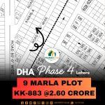 Low Price Plot Available For Sale In DHA Lahore Phase 4