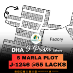 DHA Phase 9 Prism Low Price 5 Marla Plot Is Available For Sale In DHA Lahore