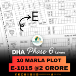 Cheapest Price 10 Marla Plot Available For Sale In DHA Lahore Phase 6
