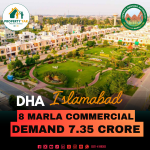 Affordable Price 8 Marla Commercial Plot For Sale In DHA Islamabad Sector F