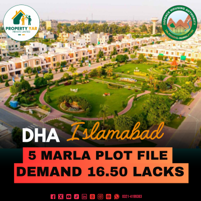 5 Marla Open File Available For Sale In DHA Valley Islamabad