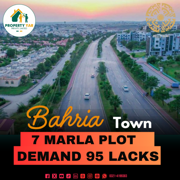 Perfect Location 7 Marla Plot For Sale In Bahria Town Rawalpindi Phase 5-1