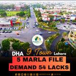 Affordable 5 Marla Allocation File Available For Sale In DHA Lahore Phase 9 Town