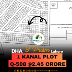 Reasonable Price 1 Kanal Plot Available For Sale In DHA Lahore Phase 9 Prism