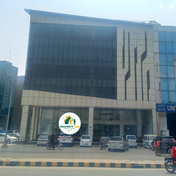 On 150 Feet Wide Road 16 Marla Commercial Plaza Available For Rent In DHA Lahore Phase 8 Broadway D-1