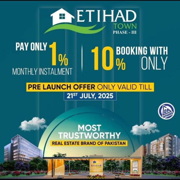 10 Marla Plots Available For Sale In Etihad Town Phase 3 Lahore-2