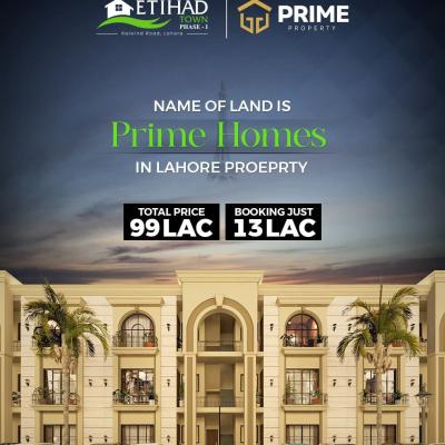 7 Marla Plots Available For Sale In Etihad Town Phase 3 Lahore