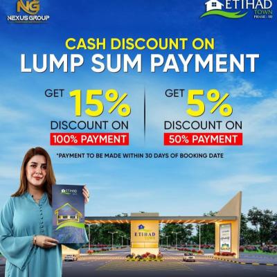 1 Kanal Plots Available For Sale In Etihad Town Phase 3 Lahore